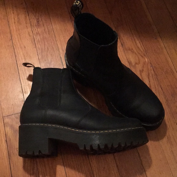 rometty platform chelsea boots